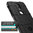 Anti-Shock Grid Texture Rugged Tough Case for Nokia 7.1 - Black